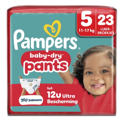 Pampers Baby Dry Pants Luierbroekjes Maat 5 11-17 kg 23 stuks