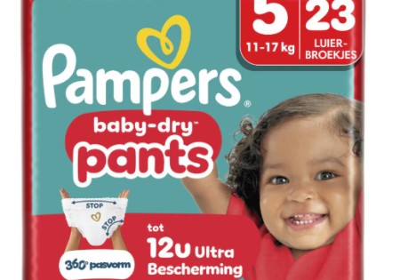 Pampers Baby Dry Pants Luierbroekjes Maat 5 11-17 kg 23 stuks