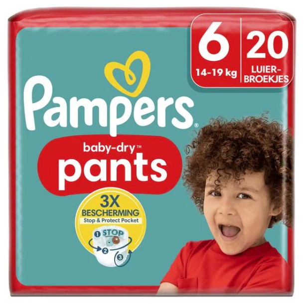 Pampers Baby Dry Pants Luierbroekjes Maat 6