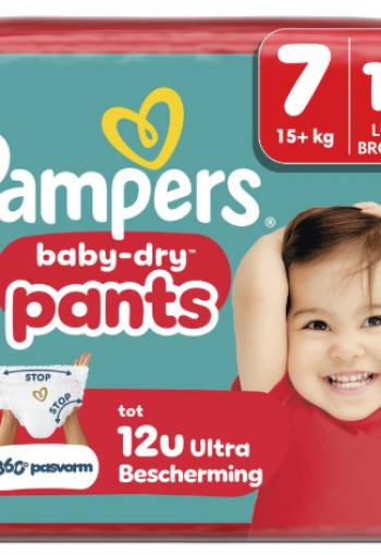 Pampers Baby Dry Pants Luierbroekjes Maat 7 15+ kg 18 stuks