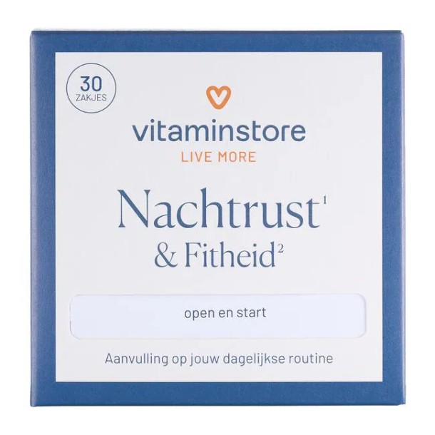 Vitaminstore dagdosering Nachtrust 30 zakjes