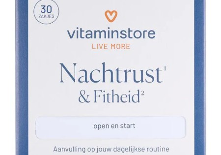 Vitaminstore dagdosering Nachtrust 30 zakjes