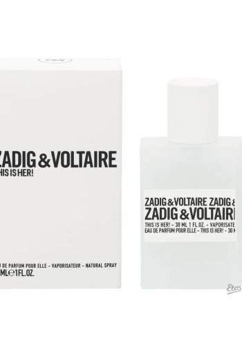 Zadig & voltaire This Is Her! Eau de parfum 30 ml