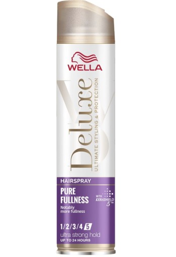 Wella Deluxe pure fullness hairspray 250 Milliliter