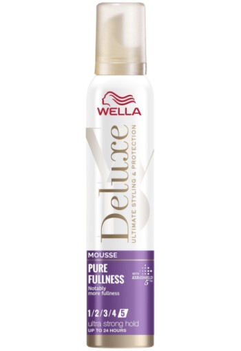 Wella Deluxe mousse pure fullness (200 Milliliter)