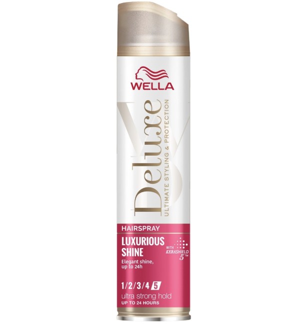 Wella Deluxe haarspray luxurious shine 250 Milliliter