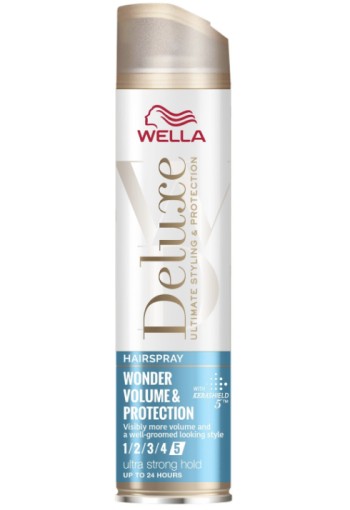 Wella Deluxe haarspray volume & protection 250 Milliliter