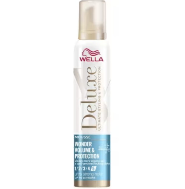 Wella Deluxe mousse volume & protection 200 Milliliter