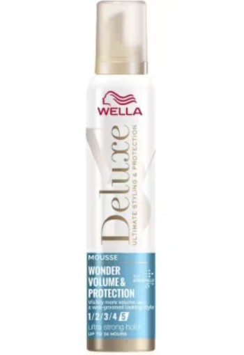Wella Deluxe mousse volume & protection 200 Milliliter