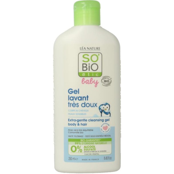 So Bio Etic Baby cleansing gel (250 Milliliter)