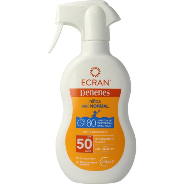 Ecran Sun milk SPF50 sprayflacon (270 Milliliter)