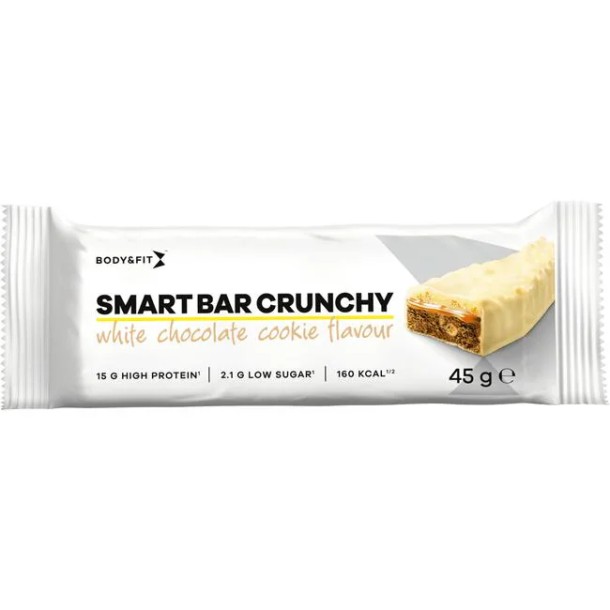 Body & Fit Smart Bar White Chocolate&Cookies 45 GR