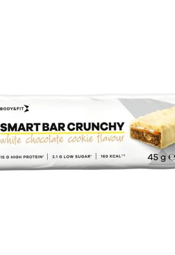 Body & Fit Smart Bar White Chocolate&Cookies 45 GR