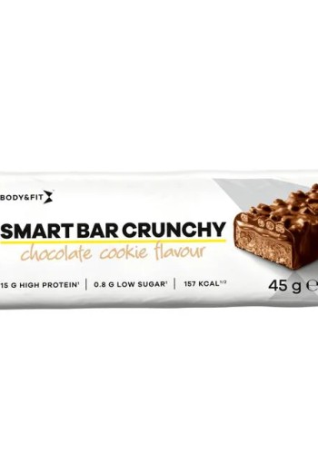 Body &Fit Smart bar Crunchy Chocolate&Cookie 55 GR