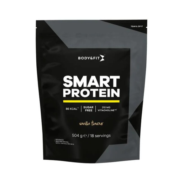 Body & Fit Smart Protein Eiwitpoeder Vanilla 504 GR