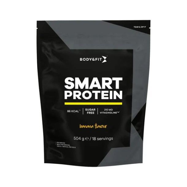 Body & Fit Smart Protein Eiwitpoeder Banana 504 GR