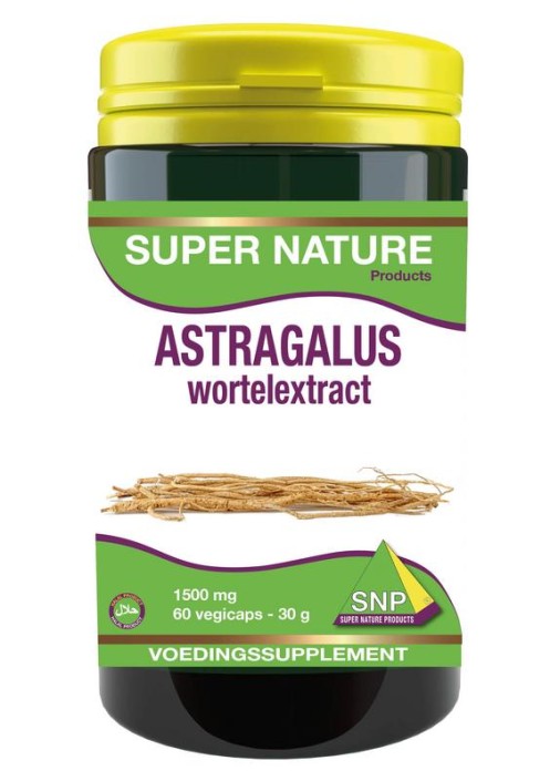 SNP Astragalus wortelextract 1500mg (60 Vegetarische capsules)