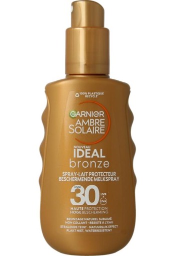 Ambre Solaire Melkspray ideal bronze SPF30 150 Milliliter