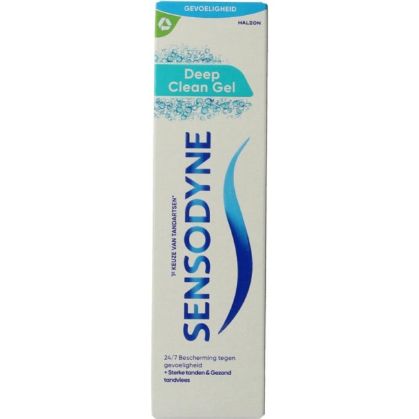 Sensodyne Tandpasta deep clean gel (75 Milliliter)