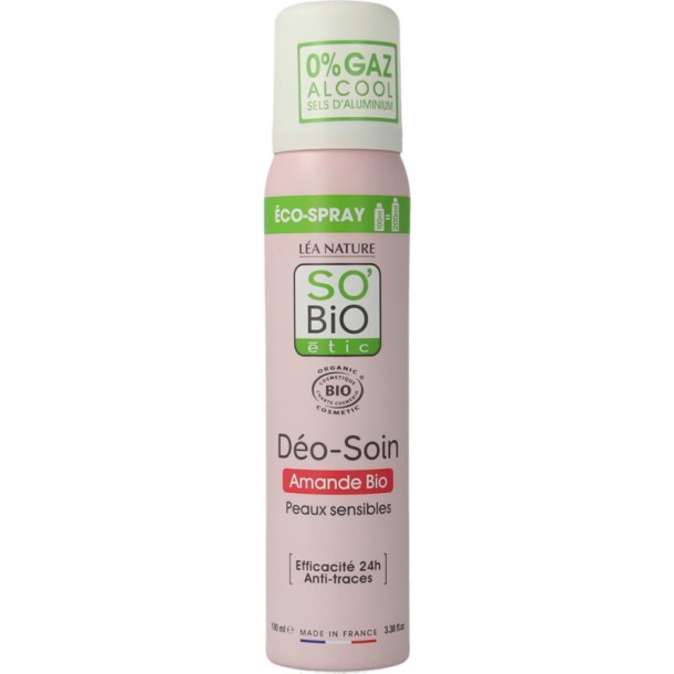 So Bio Etic Deospray women almond (100 Milliliter)