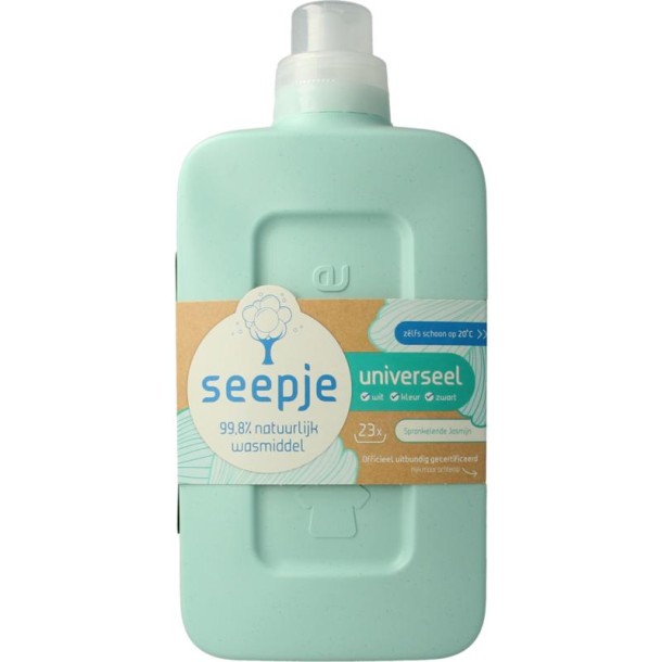 Seepje Wasmiddel sprankelende jasmijn (1000 Milliliter)