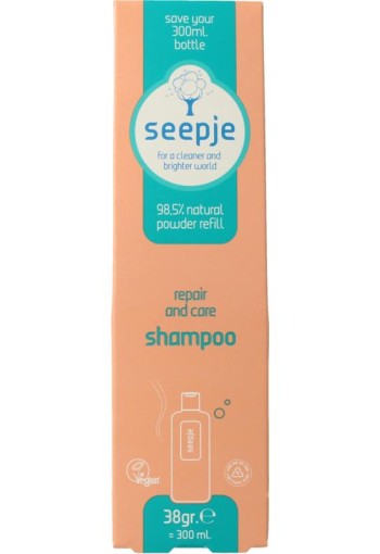 Seepje Shampoo repair and care navulling 38 Gram