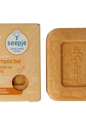 Seepje Shampoo bar eikenmos en oranjebloesem (80 Gram)