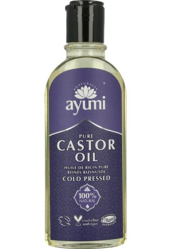 Ayumi Pure castor oil cold pressed (150 Milliliter)