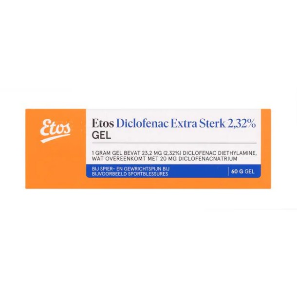 Etos Diclofenac extra sterk 2,32% gel