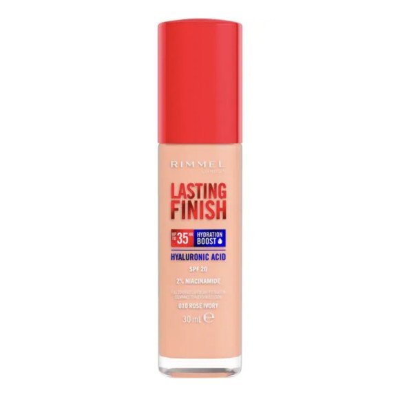 Rimmel London Lasting Finish Foundation - 010 rose ivory 