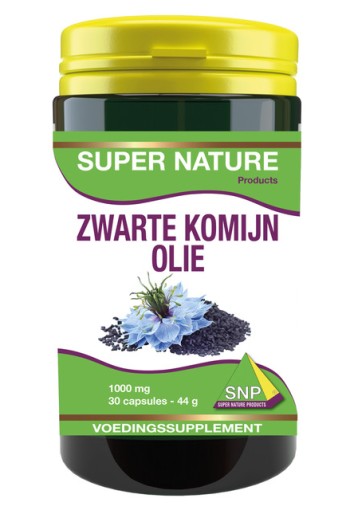 SNP Zwarte komijn olie 1000 mg (30 Vegetarische capsules)