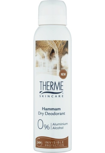 Therme Hammam 0% Dry Deodorant 150ml
