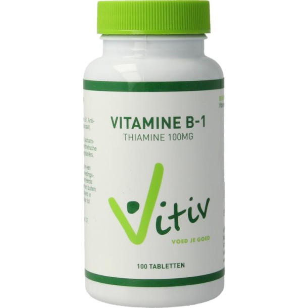 Vitiv Vitamine B1 100mg (100 Tabletten)