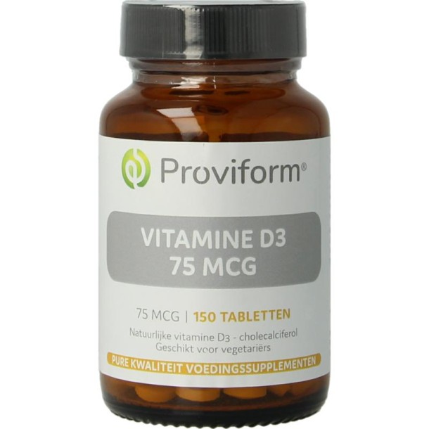 Proviform Vitamine D3 75mcg (150 Tabletten)