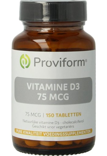 Proviform Vitamine D3 75mcg (150 Tabletten)