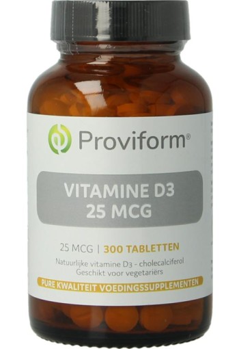 Proviform Vitamine D3 - 25 mcg (1000IE) (300 Tabletten)