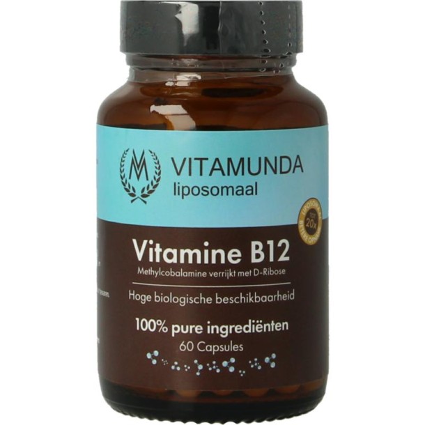 Vitamunda Liposomale vitamine B12 (60 Capsules)