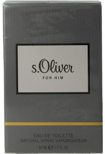 S Oliver For him eau de toilette spray (50 ml)