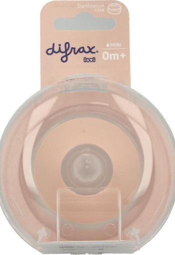 Difrax Lovi mamma speen mini 0+ maanden (1 Stuks)