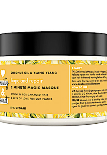 Love Beauty And Plannet Hope & Repair Coconut Oil & Ylang Ylang Masker 300 ml