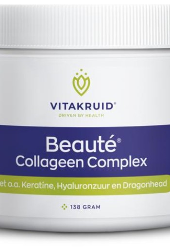 Vitakruid Beaute Collageen complex Keratine Hyaluronzuur (138 Gram)