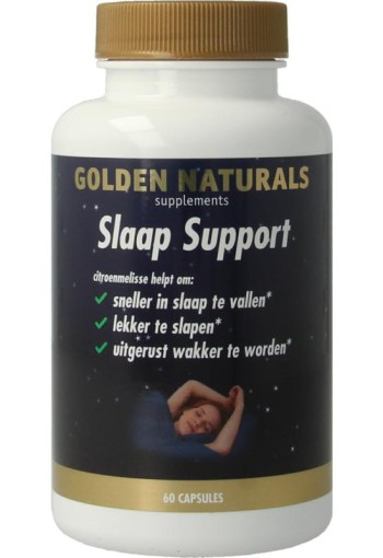 Golden Naturals Slaap support (60 Vegetarische capsules)