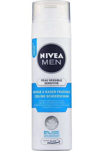 NIVEA MEN Sensitive Scheerschuim 200 ml