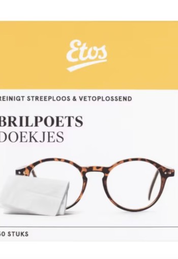 Etos Bril­poets­doek­jes 30 stuks