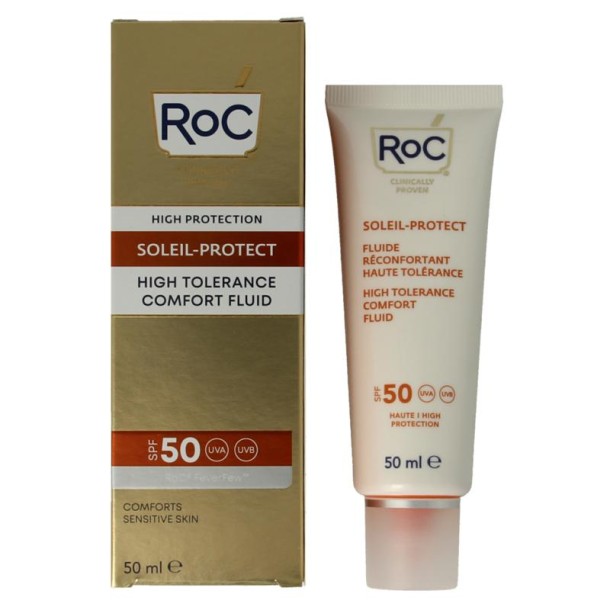 ROC Soleil protect high tolerance fluid SPF50 (50 Milliliter)