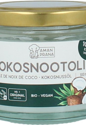 Amanprana Kokosnootolie bio (100 Milliliter)