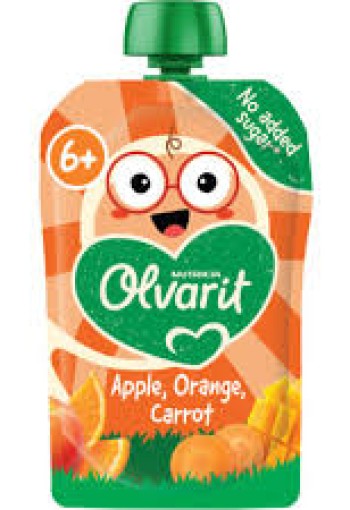 Olvarit KZ 6M+ Appel - Sinaasappel - Wortel