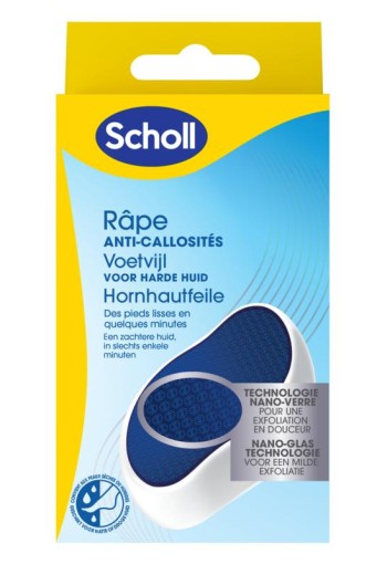 Scholl Voetvijl nano glas (1 Stuks)