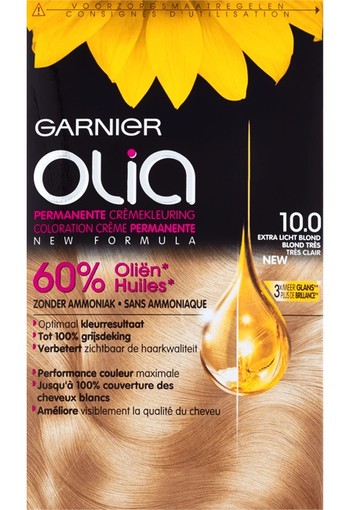 Garnier Olia Permanente Crèmekleuring 10.0 Extra Licht Blond