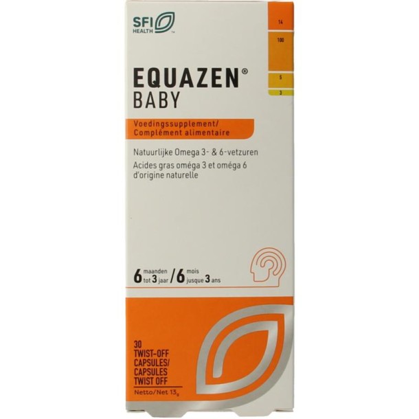 Equazen Equazen baby omega 3- & 6-vetzuren (30 Ampullen)